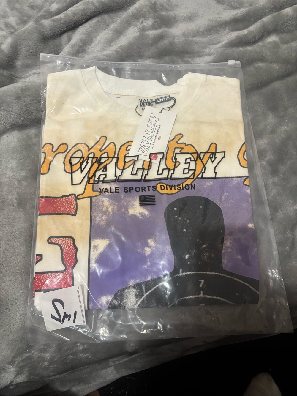 Sports Division Men's White Graphic Tee